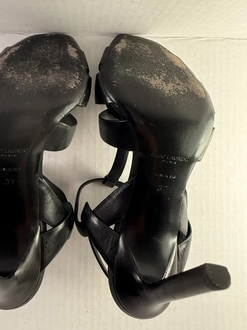 SAINT LAURENT TRIBUTE 105 SANDALS - Picture 5 of 13
